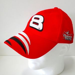 Vintage Dale Earnhardt Jr Hat BUD Budweiser NASCAR Winners Circle Dad Cap #8.